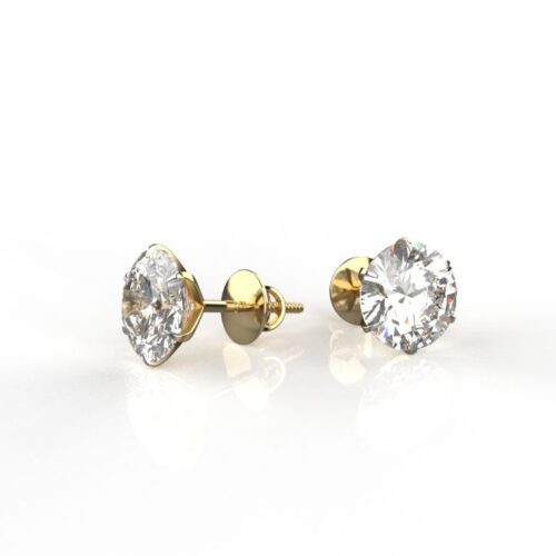 Moissanite Stud Earrings