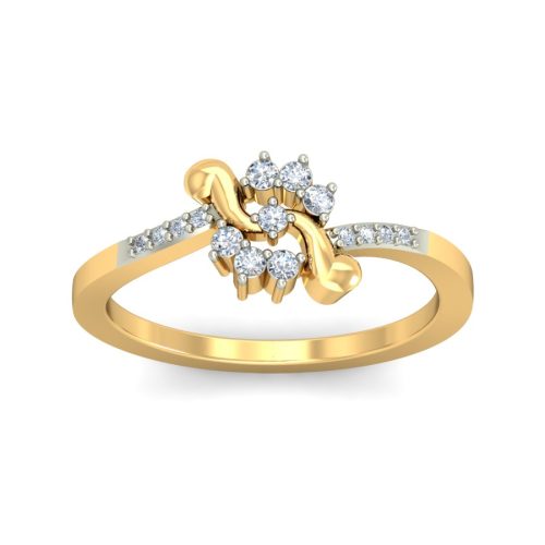 Delicate Gold Diamond Ring