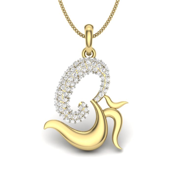 Lord Ganesha ॐ Pendant