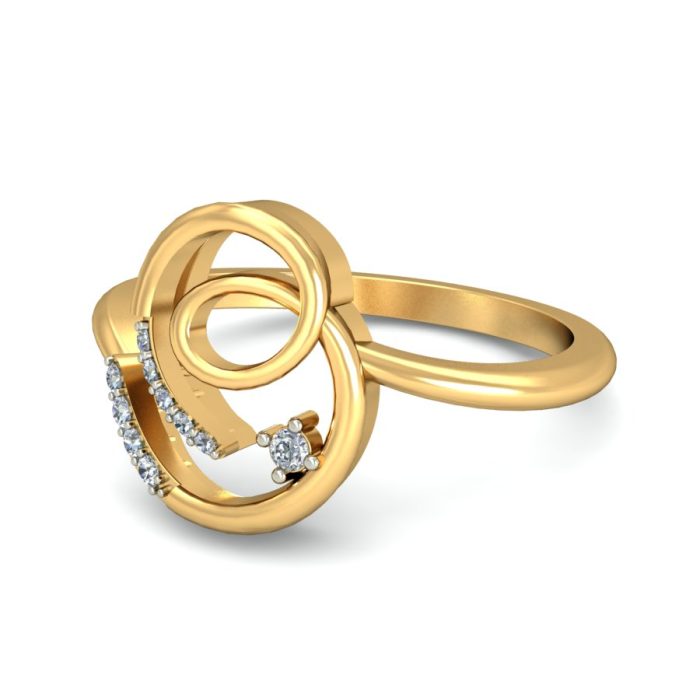 18k Gold Diamond Ring