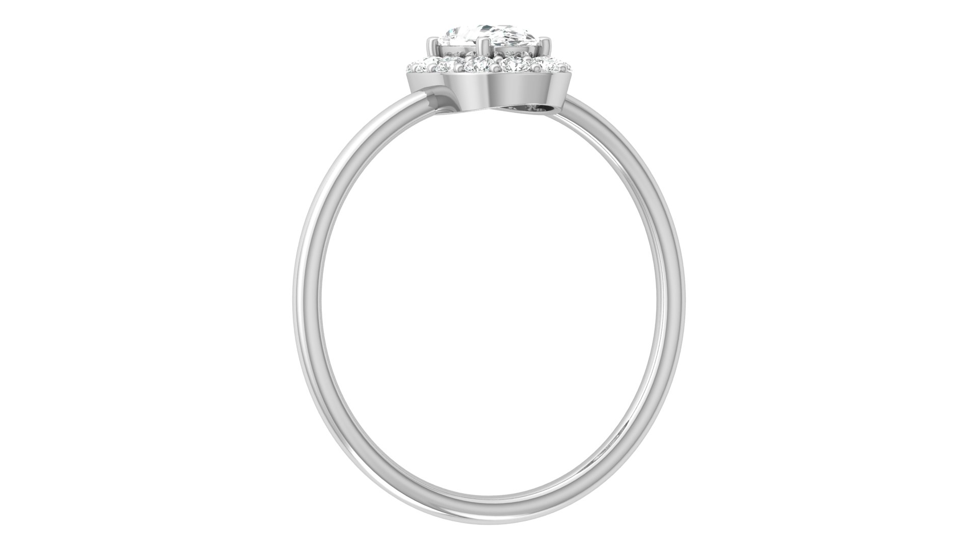 Ishi Diamonds Elegant 18k Gold Ring with Diamonds